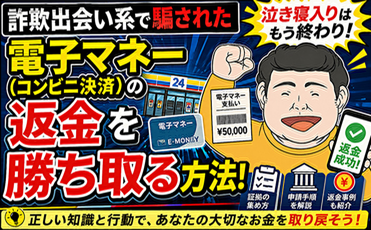 出会い系で電子マネーの返金方法