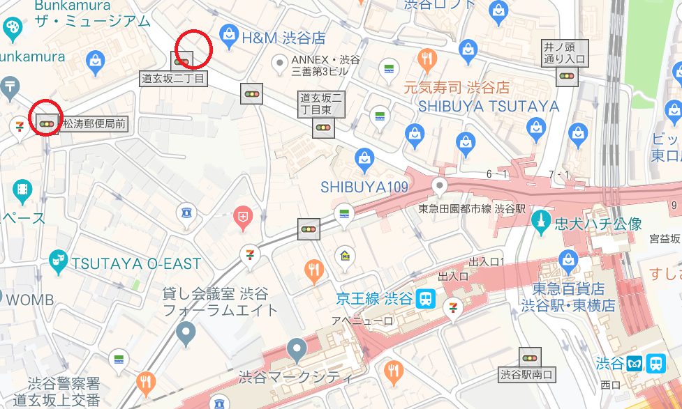 出会い系で渋谷で待ち合わせ地図