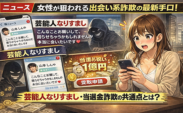 女性を騙す悪質出会い系