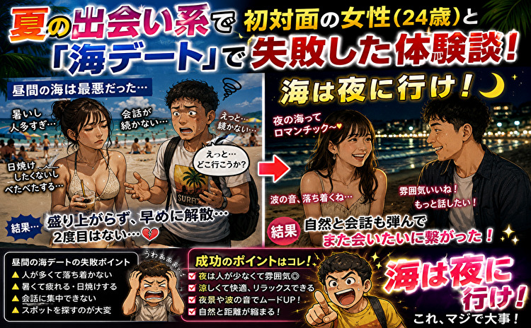夏の出会い系攻略