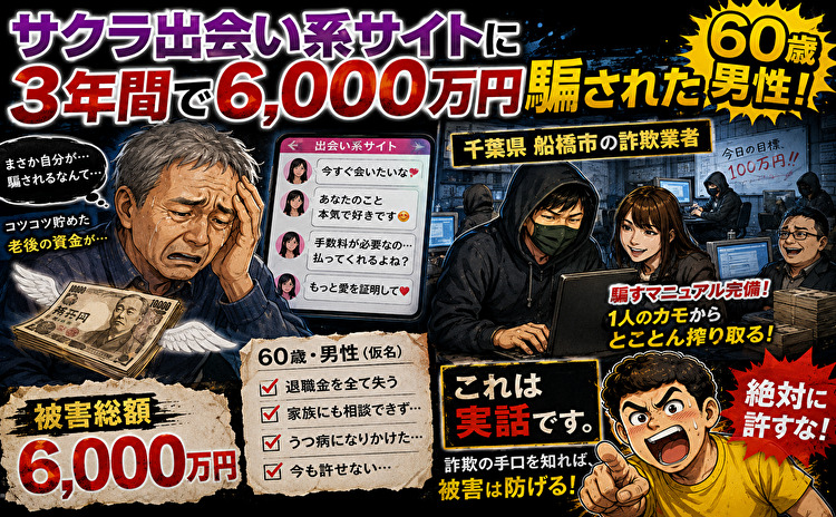 サクラ出会い系サイト詐欺