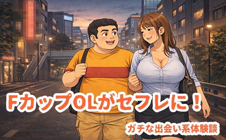 FカっプのOLがセフレにした体験談