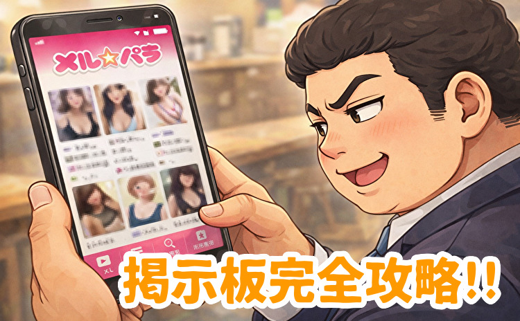 メルパラの掲示板攻略