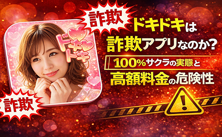 出会い系アプリのドキドキは会えるのか？詐欺？
