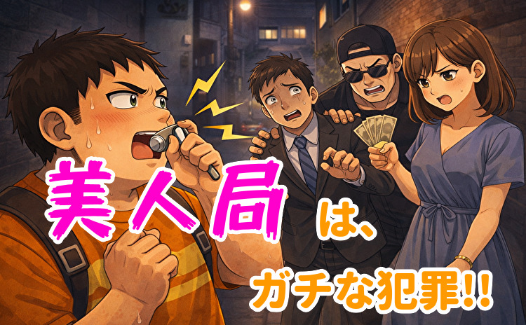 美人局はガチな犯罪