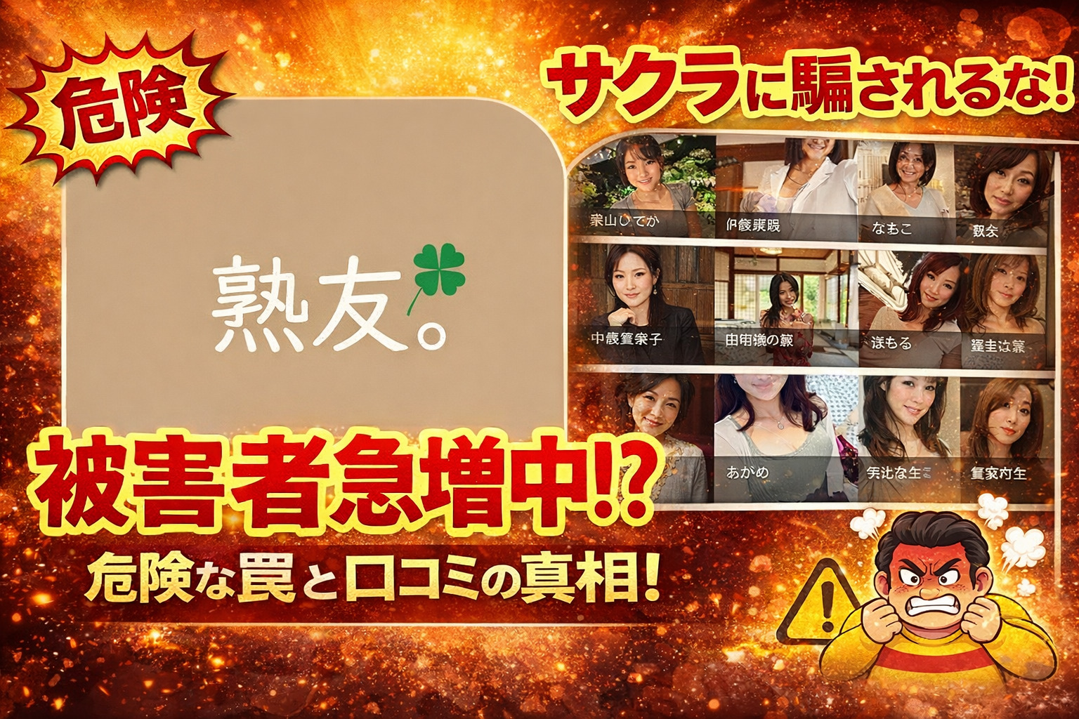 出会い系アプリの熟友