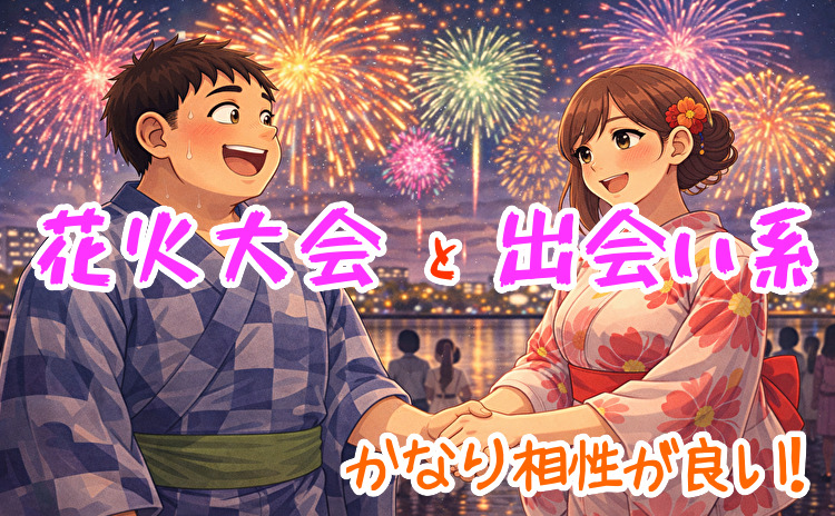 花火大会と出会い系の相性が良い理由