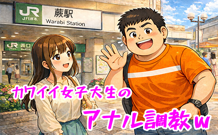 蕨駅での女子大生との出会い