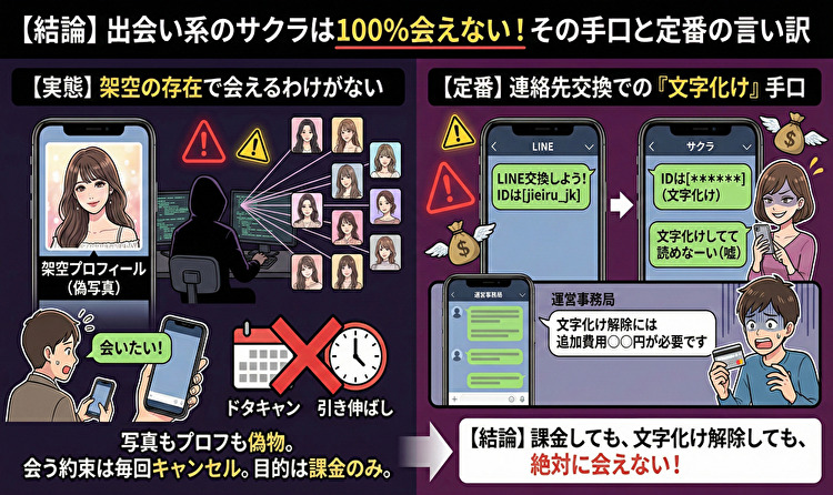 出会い系のサクラ