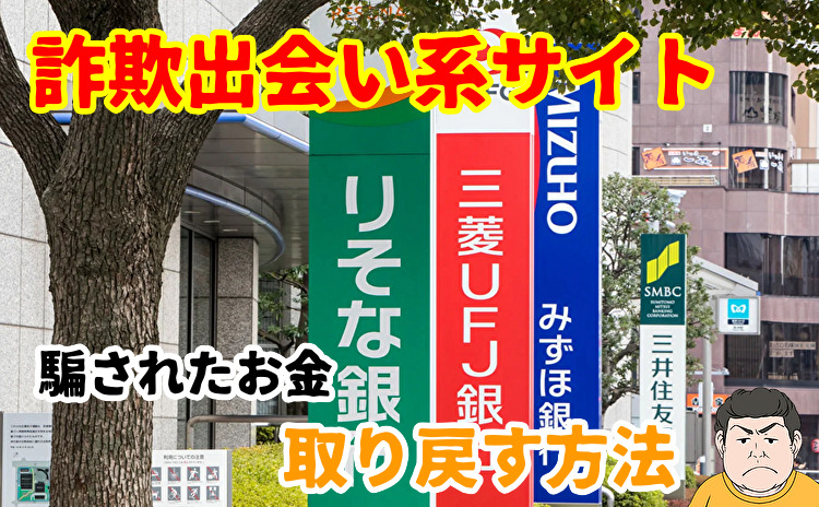 詐欺出会い系に銀行振り込みでダマされた