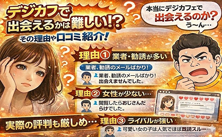 デジカフェの口コミ評判