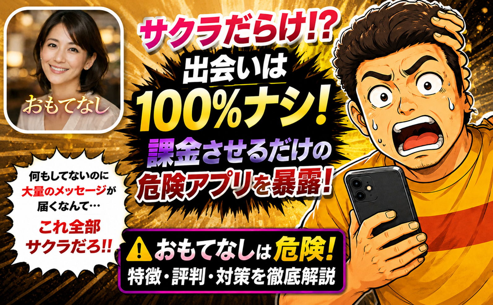 出会い系アプリのおもえなし