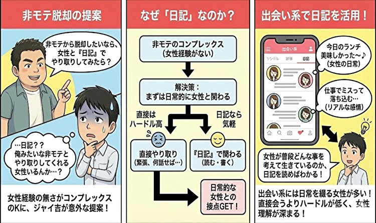 非モテ男の解決策