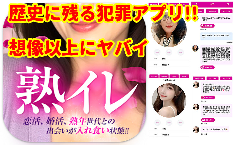 熟イレ～恋活、婚活、熟年世代との出会いがイレグイ状態～
