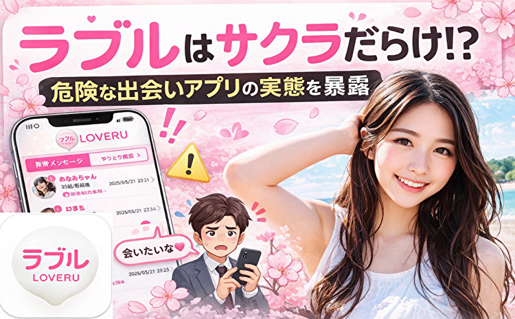 出会い系アプリのラブル