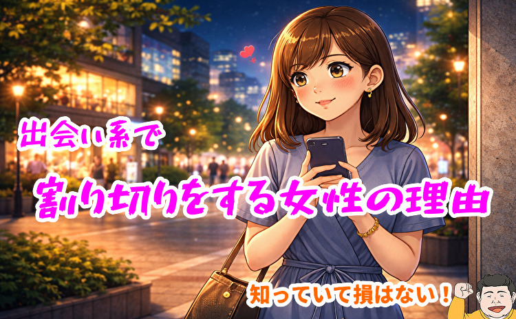 出会い系で割り切りをする女性の理由