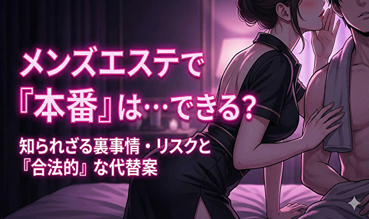 メンズエステで本番はできるのか?