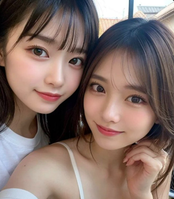 生成AIで作った美女の画像