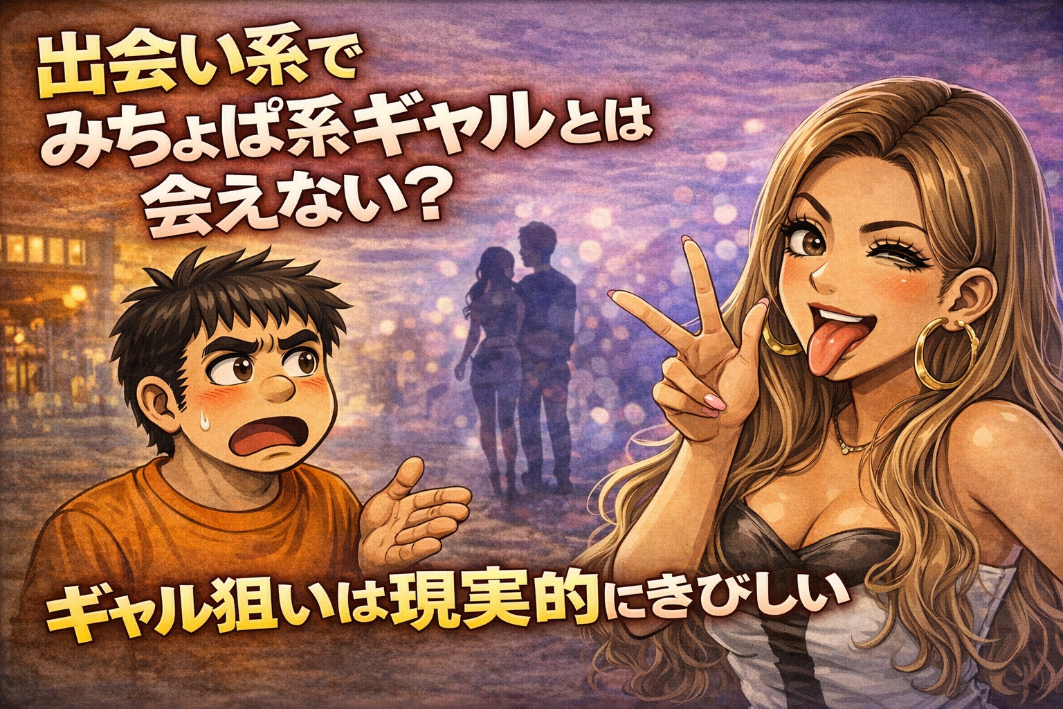 みちょぱ系ギャルと出会い系で会う