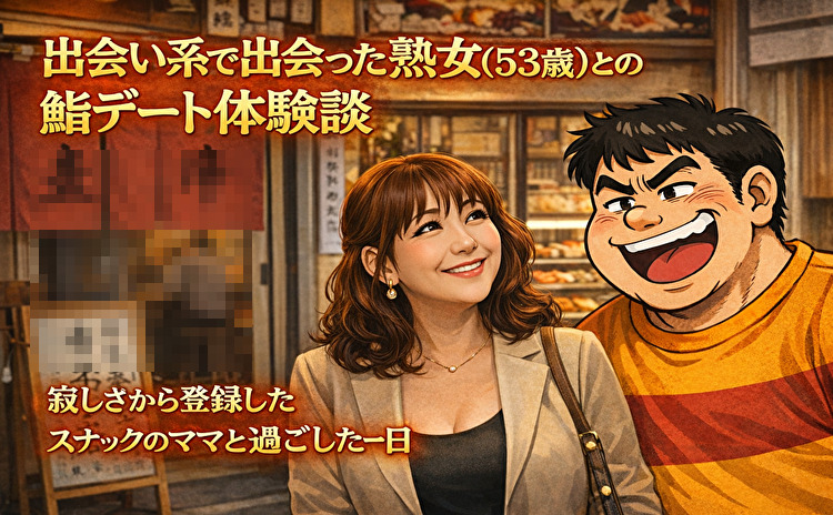 スナックのママと鮨デート