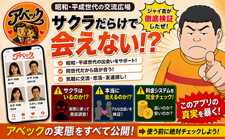 アベック - 昭和・平成世代の交流広場