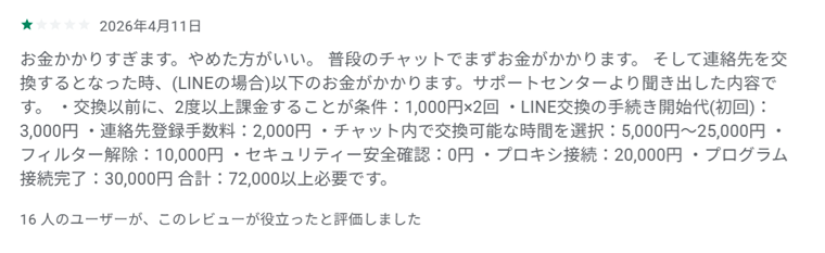 ご近所ペアの口コミ