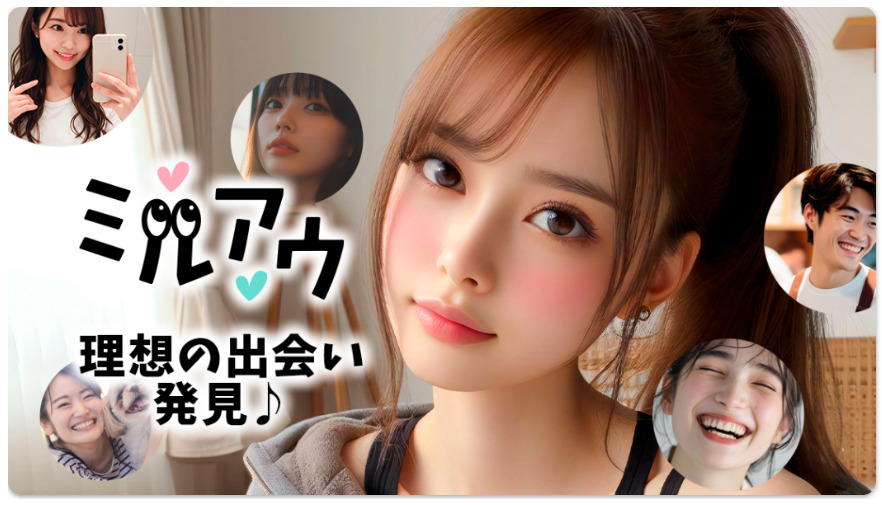恋活・婚活アプリ｢ミルアウ｣ 理想の出会い系マッチングアプリ